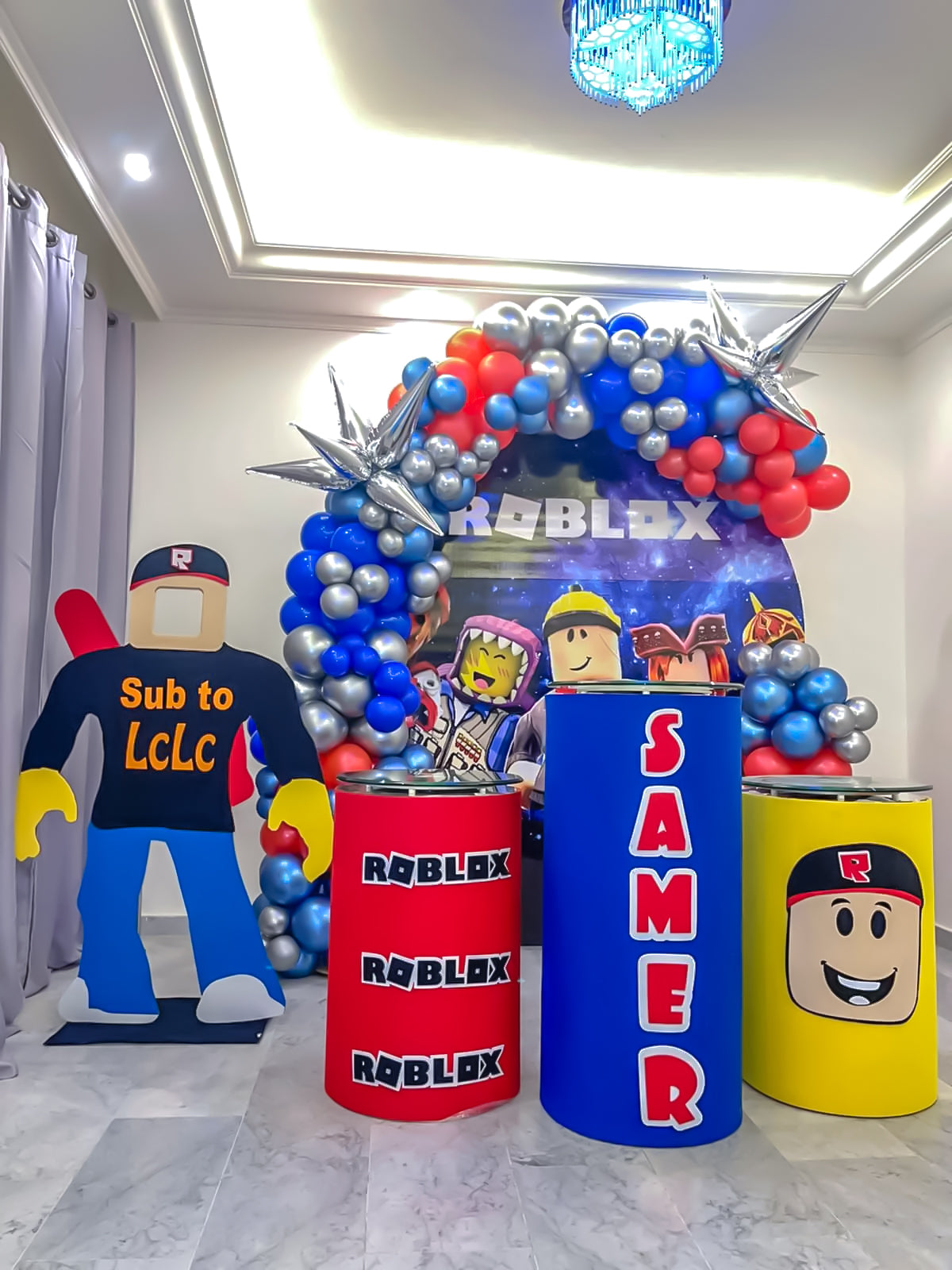 Roblox Birthday Backdrop