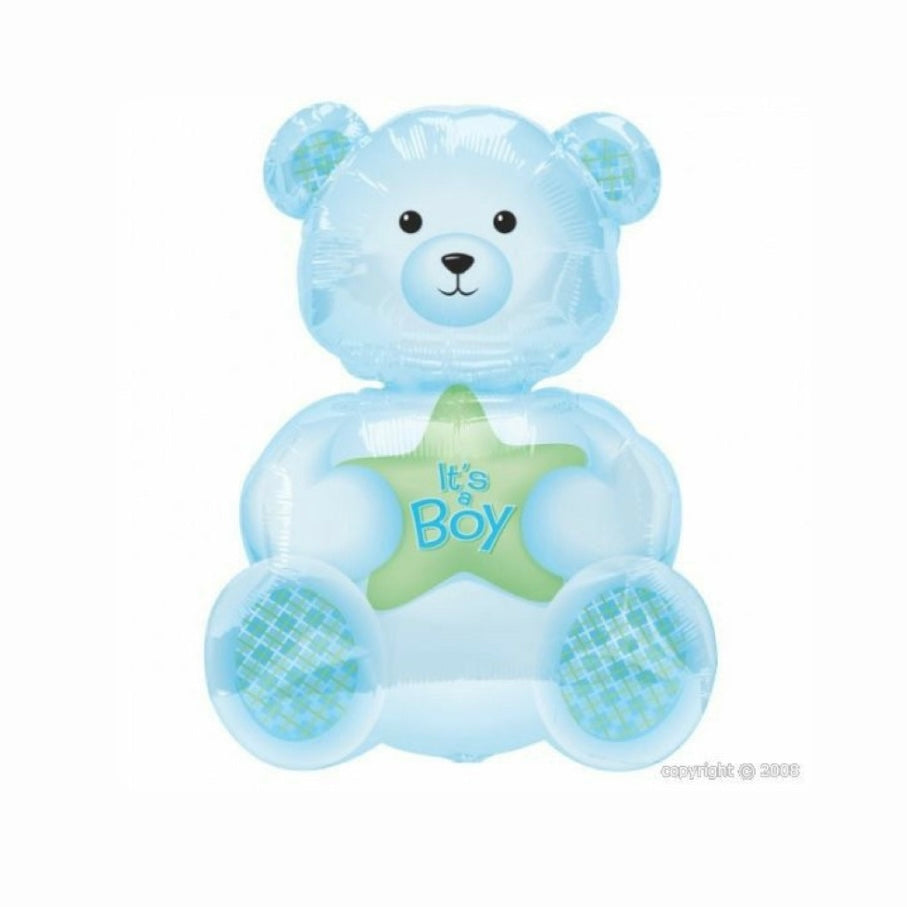 New Baby Balloon-It's A Boy Bear 26" -71