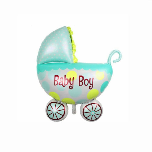 New Baby Balloon-Baby Carriage Boy 32" -70