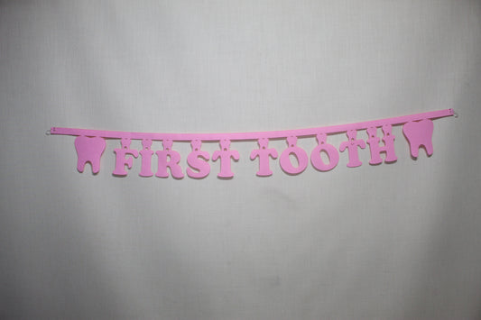 First tooth Banner
