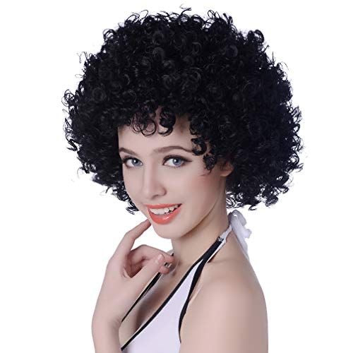 Black Afro Hair AH1543-B-87