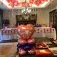 First tooth arrangement balloon -heart