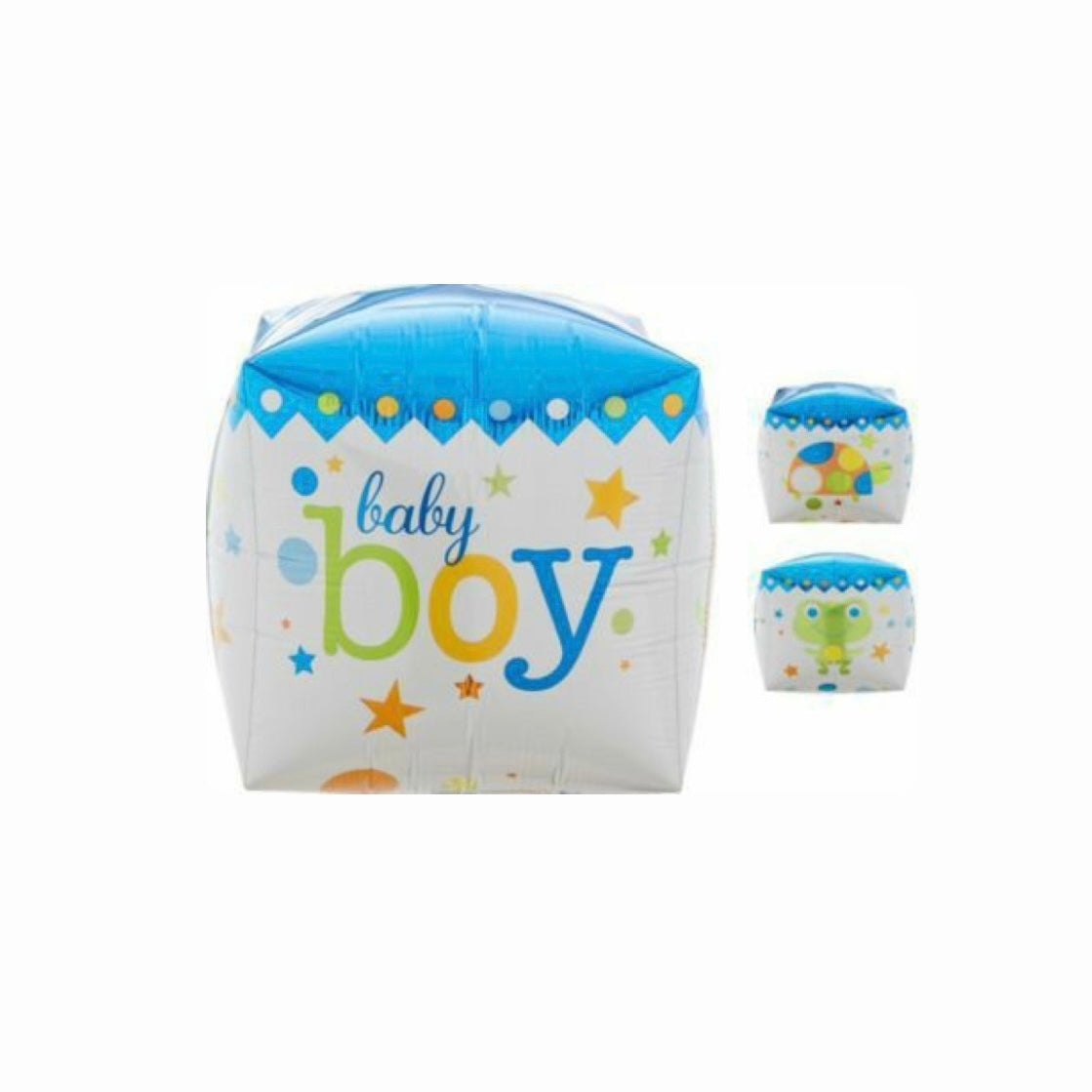 New Baby Balloon- Boy Square 4D 22"-71