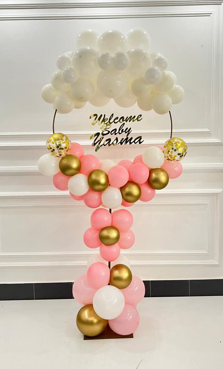 New Baby Girl Arrangement 02