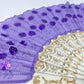 Hand Fan Purple -103