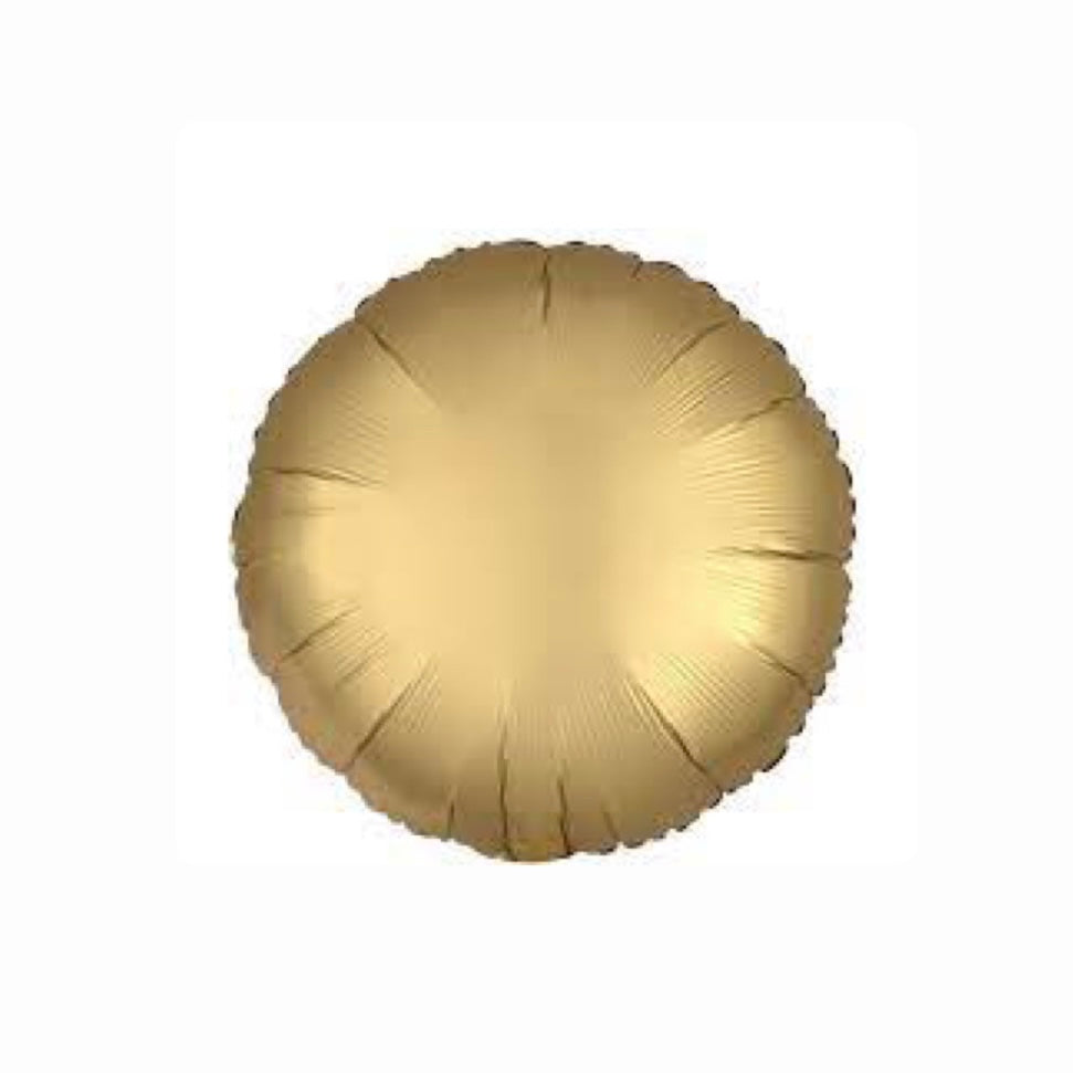 Gold Matt Balloon 18"