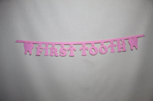 First Tooth BAnner