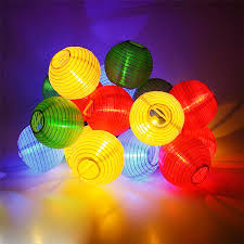 Colorful lantern with LED light-JT-L01