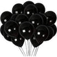 Helium Black Metallic Balloon