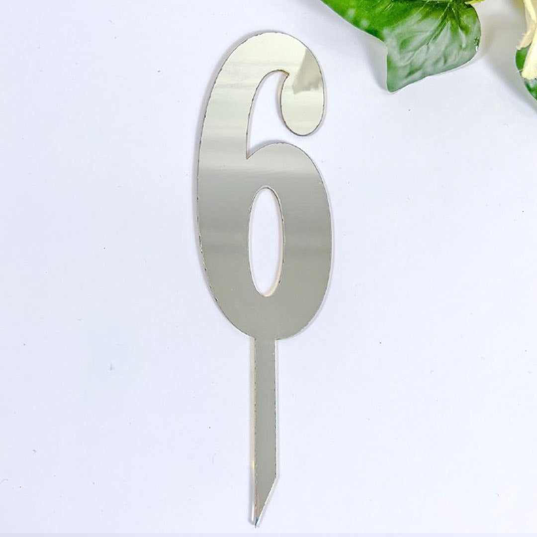 Plexi Topper-Silver Numbers