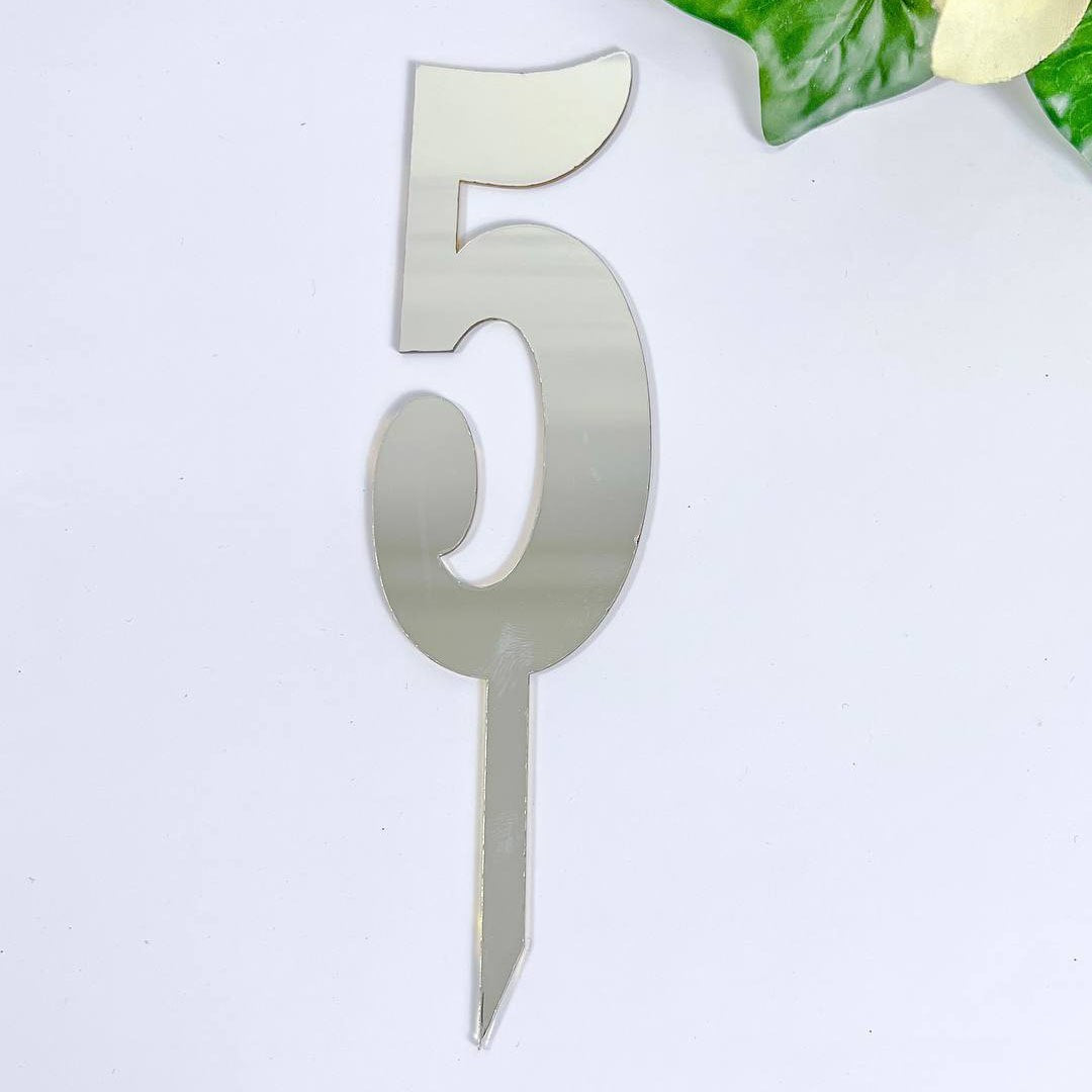 Plexi Topper-Silver Numbers