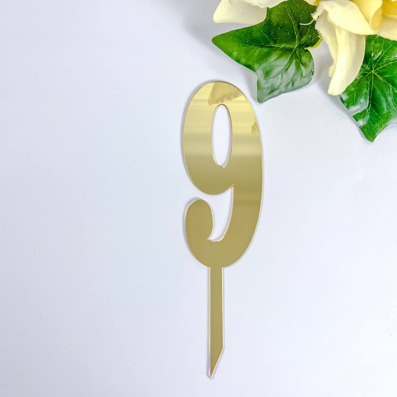 Plexi Topper-Gold Numbers