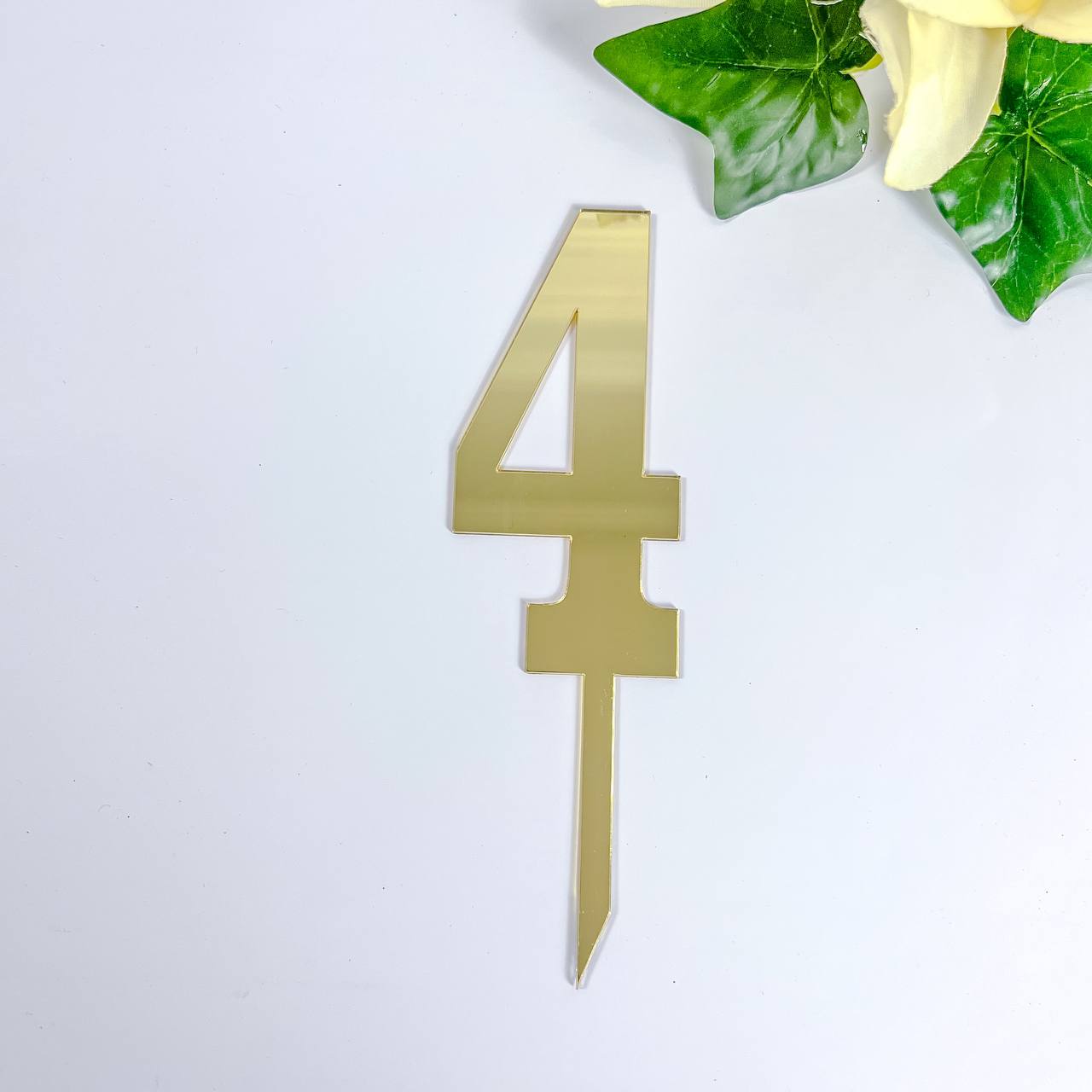 Plexi Topper-Gold Numbers