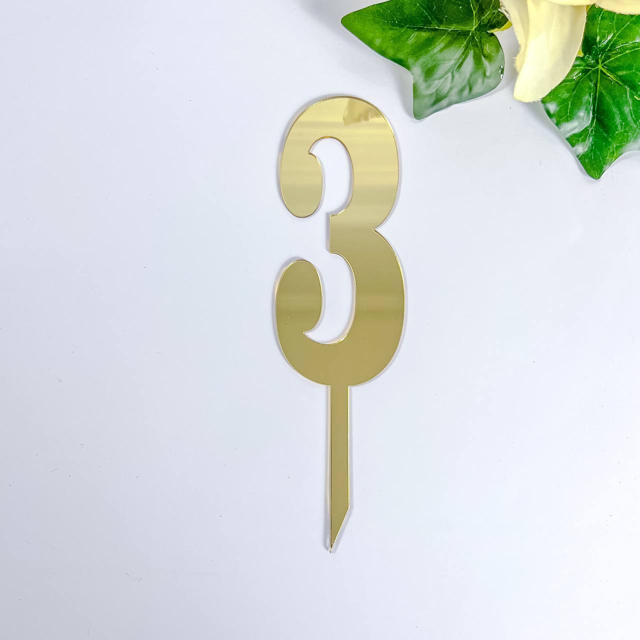 Plexi Topper-Gold Numbers