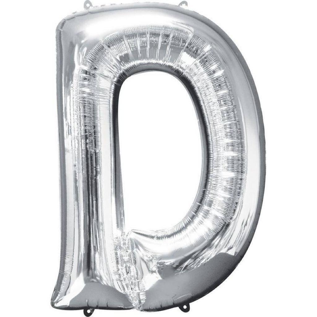 Silver Balloons Letter 42"(100 cm)