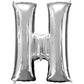 Silver Balloons Letter 42"(100 cm)