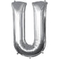 Silver Balloons Letter 42"(100 cm)