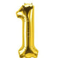 Gold Balloon Number 17"