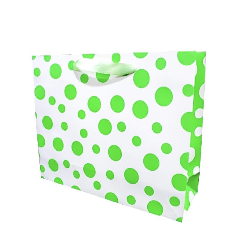 Green Dots Gift Bag B035