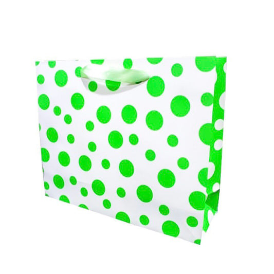 Green Dots Gift Bag B035