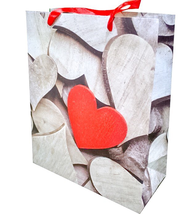 Heart Gift Bag-M